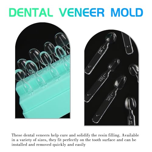 32Pcs Dental Composite Resin Mold Veneer Mould Kit Anterior Mould Teeth