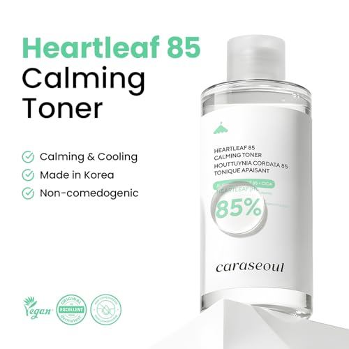 caraseoul Heartleaf 85 Calming Toner for Face (200ml/6.76 fl.oz)