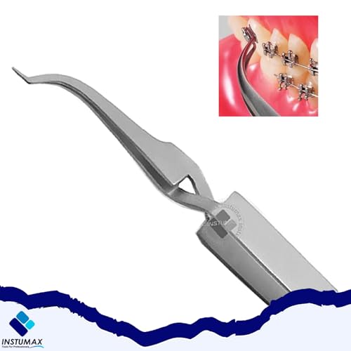 Orthodontic Buccal Tube Tweezers Set 5-Piece with Positioner | Premium Stainless Steel Bracket Placement Tools | Precise Orthodontic Instrument for Accurate Tube & Bracket Positioning