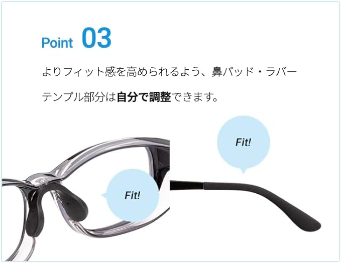 Zoff Air VISOR Wellington Type Pollen Glasses, Protective Glasses, Pollen Fever, Dustproof, Anti-Fog, Anti-Fog Lens, Small, UV Protection, Anti-Slip Prevention, No Degree - BeesActive Australia