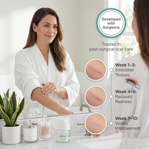 Fade Away Silicone Scar Gel for Surgical and C-Section Scars, 30g