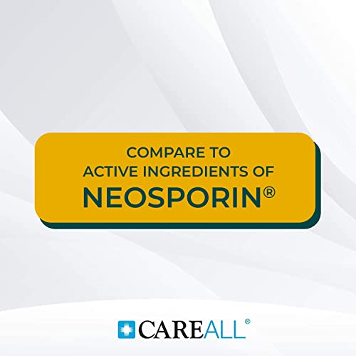 CareAll Triple Antibiotic Ointment (144 Pack), 0.9gr Foil Packet. First Aid Ointment That Prevents Infection in Minor Cuts, Scrapes, and Burns 0.9 Gram (Pack of 144)