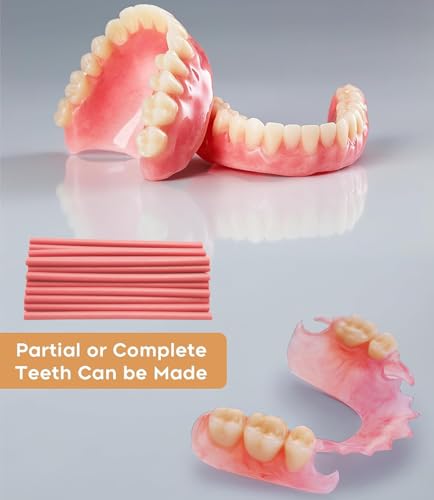 Missing Teeth Repair Kit -DIY Denture Parts at home Denture Material kit