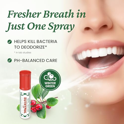 EUTHYMOL Fresh Breath Duo Bundle - Original Pink Toothpaste & Mouth Spray