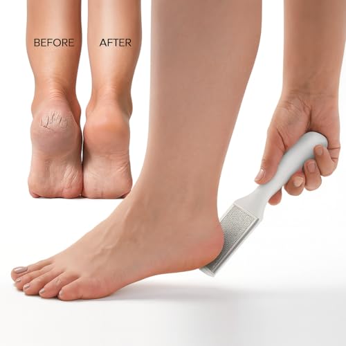 Care Callus Remover Foot File - Foot Files Callus Remover Stainless Steel Foot Rasp and Dual Sided Detachable Foot File Pedicure