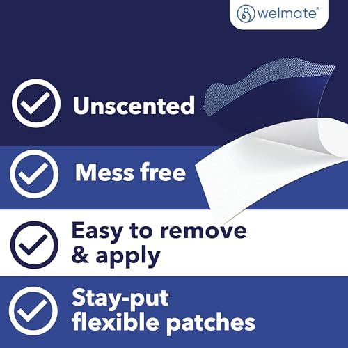 WELMATE 4% Lidocaine Pain Relief Patch Maximum Strength, 30 Count 30 patches