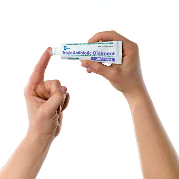 Globe Lidocaine First Aid Antibiotic Ointment 1 Oz - Maximum Strength