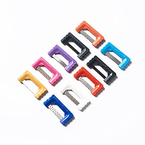 Dental Orthodontic Interproximal Enamel Reduction Polishing IPR Strips Autoclavable 2packs
