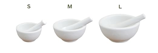 Freet Mortar & Pestle Set, Made in Japan, Includes Mat, Convenient for Homemade Cosmetics! Also Great for Kitchen Use, M: Approx. Φ3.6 x 1.8 inches (9.3 x 4.5 cm), Pestle 3.7 inches (9.5 cm) -  Australia