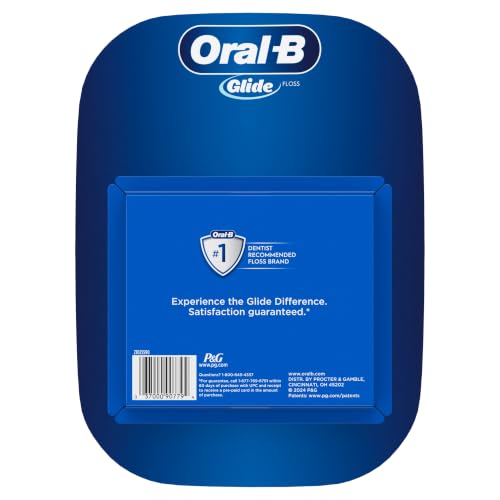 Oral-B Glide Dental Floss with Scope Outlast Mint Flavor, Value 6 Pack (40m Each) 786 Foot (Pack of 1)