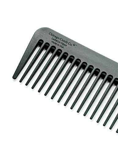 Chicago Comb No. 9 Pet, the XL Comb for Man or Beast, Carbon Fiber, Made in USA - BeesActive Australia