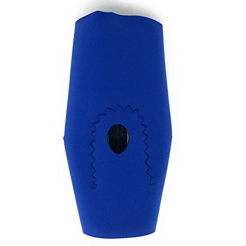 OTC Neoprene Knee Sleeve Support With Hor-Shu Pad, Blue, Small