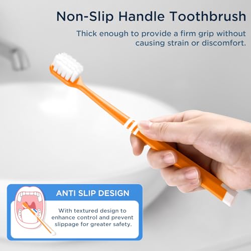 Extra Soft Toothbrush, and Wider Aluminum Toothbrush Case