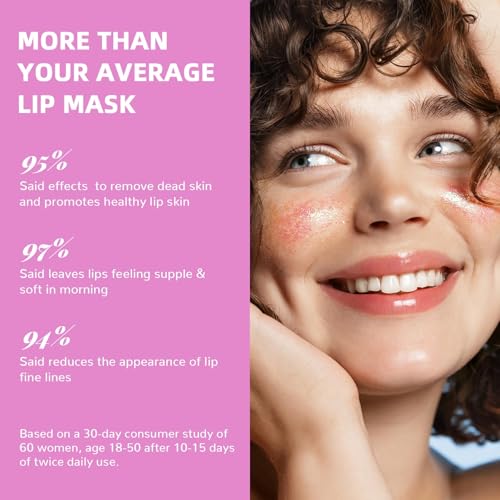ANRCOLLECT 4-Pack Lip Scrub & Lip Mask Set