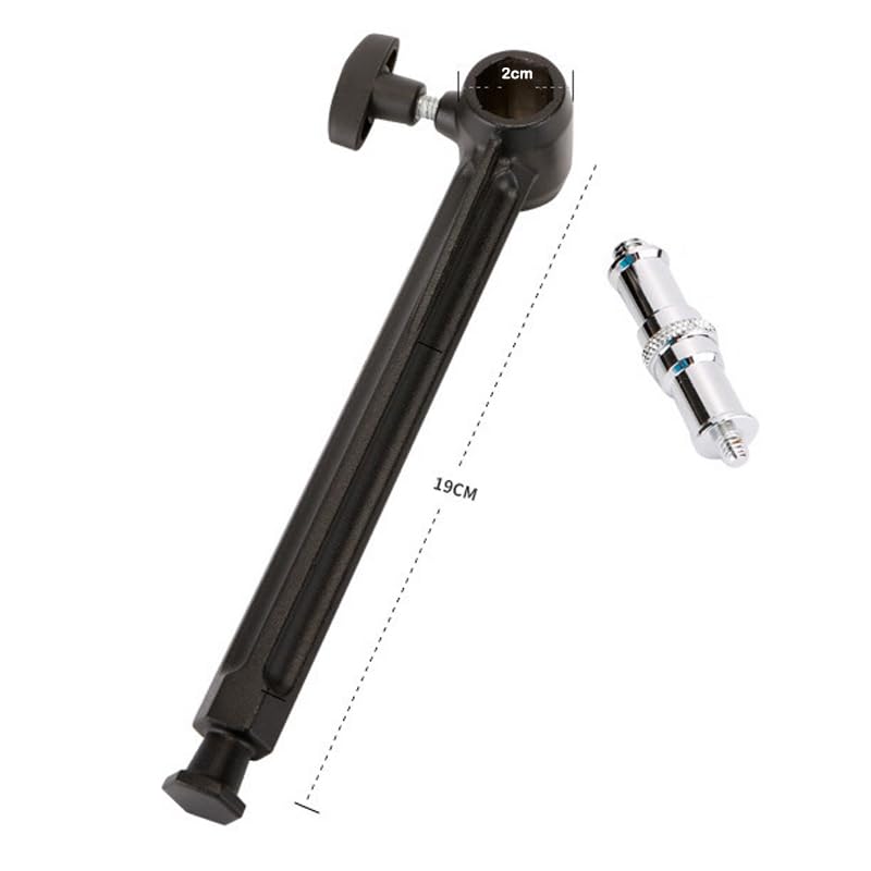 6 Inch Extension Arm with Spigot for Super Clamp - Versatile and Sturdy Photography Accessory for Enhanced Equipment Mounting(2 Pack) - BeesActive Australia