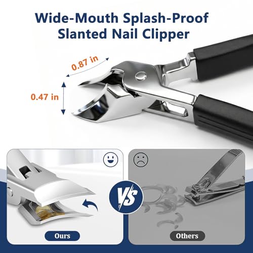 Eagle Beak Nail Clippers, Ingrown Toenail Clipper & Angled Nail Clipper Set