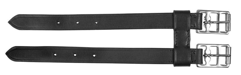 Kerbl - saddle girth extension - leather - up to 27 cm black - BeesActive Australia