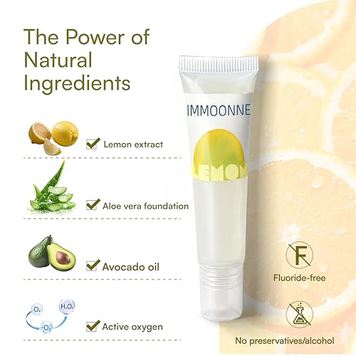 Immo Ozonated Oil Infused Oral Care Gel for Teeth & Gums, 0.5 fl oz