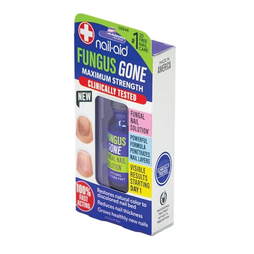Nail-Aid Fungus Gone Maximum Strength – Nail Solution