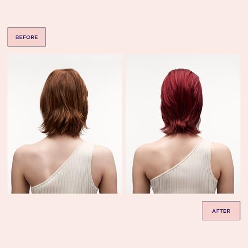 Maria Nila, Color Refresh Bright Red, Red Hair Mask, Semi-Permanent Pigments, 100% Vegan & Sulfate/Paraben free 300 ml (Pack of 1)