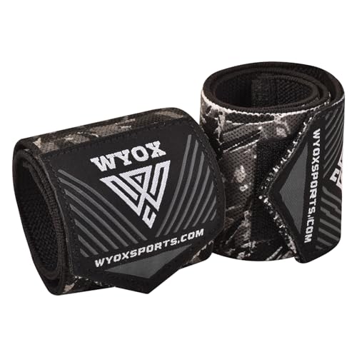 WYOX 3-in-1 Training Bundle – Boxing Inner Gloves Half Finger Quick Wraps, Adjustable Wrist Wraps for Weightlifting & Compression Ankle Brace Support for MMA, Gym, Kickboxing, Men & Women