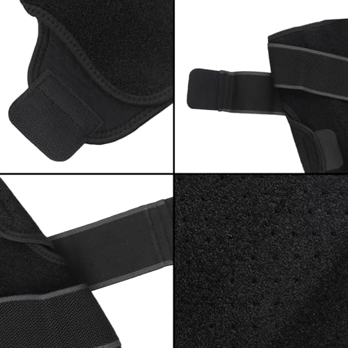 Ankle Braces for Women & Men, Ankle Support with Aluminum Splint, Crossed Elastic Strap, Compression Sleeve for Sprain, Tendonitis, Sporting, 1 Piece for Left or Right Foot, Black, Asian Size XL X-Large
