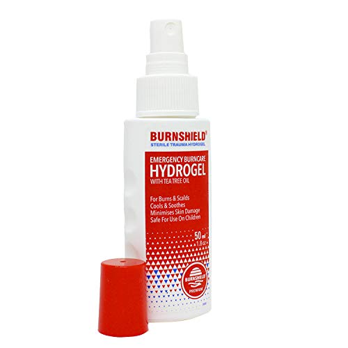 Burnshield Sterile Trauma Fire Burn Hydrogel Spray Bottle - 1.8 oz - 2 Pack