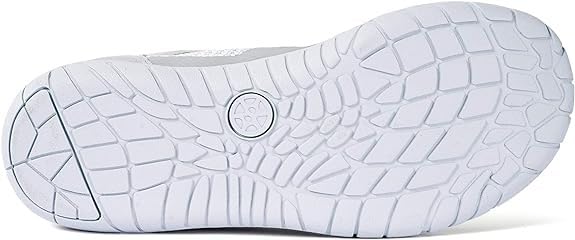 Womens Wrestling Shoes Boxing Shoes Zero Drop Sole 5.5 Wide Light Grey - BeesActive Australia