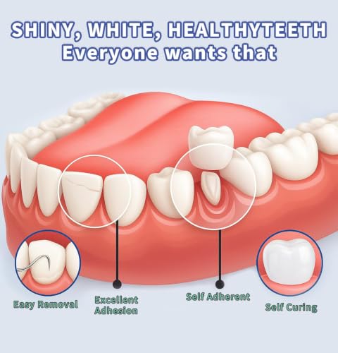 Dental Care Kit with Zinc Oxide Formula for Crowns, Bridges, Fillings, Caps 3