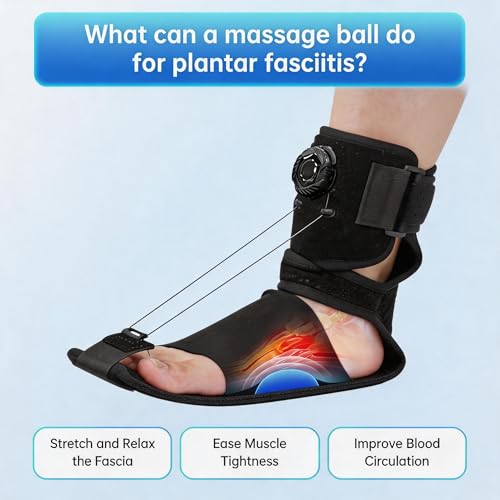 Plantar Fasciitis Night Splint with Adjustable Dial Tension