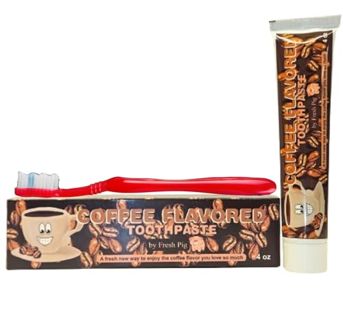 3 Pack Toothpaste - Bacon, Pickle and Coffee Flavored Toothpaste Gag Gift