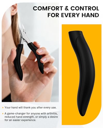 BEZOX Professional Toenail Clippers Black