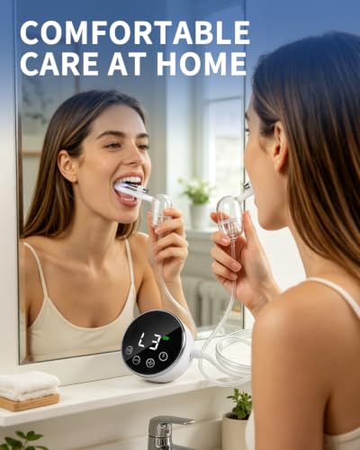 Tonsil Stone Removal Kit, Electric Tonsil Stone Vacuum Remover with LED Light