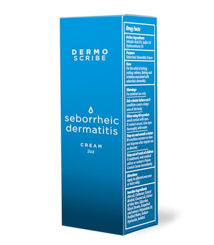 Dermoscribe Seborrheic Dermatitis Cream for Itchy Skin and Eczema, 2 Oz 2 Ounce (Pack of 1)