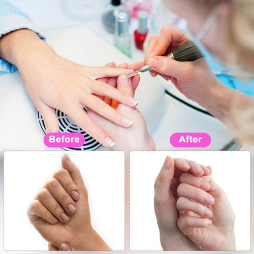 80 Pcs Small Sanding Bands for Nail Drill 80#120#180#240#