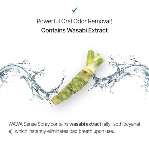 ROROBELL Wawa Sense Spray Oral Care Mouth Freshener Fights Bad breath ((1/3 Fl Oz (Pack of 3))) (1/3 Fl Oz (Pack of 3))