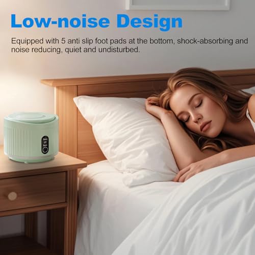 Dental Ultrasonic Retainer Cleaner Machine,45khz Ultrasonic Denture Cleaning Pod,Suitable for Braces,Night Guard,Jewelry