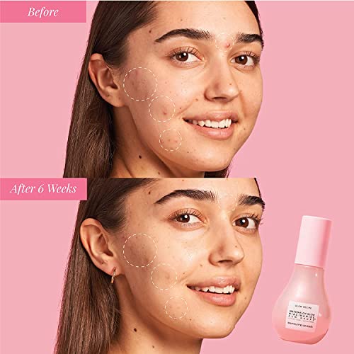 Glow Recipe Watermelon Niacinamide Dew Drops, Travel Size, Korean Niacinamide Serum Drops, Hydrating Face Serum + Primer & Liquid Highlighter, Hyaluronic Acid, Dewy Glow (15ml) 0.5 Fl Oz (Pack of 1)