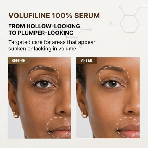 CELDYQUE 100% Pure Volufiline Concentrate Serum 2ea - Skin Firming Solution & Clinically Proven | Anti-Wrinkle, Enhances Facial Contours, Boosts Collagen for Sagging Mature Skin Korean Skincare Volufiline 2ea