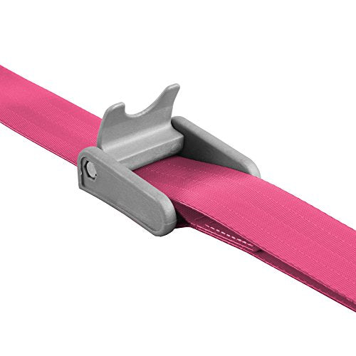 Sammons Preston Quick Clean Gait Belt, 72" Long, Pink, Polyethylene Buckle, Secure Mobility Transfer Assist Device for Patient Transport To Bed, Chair, Car, Caregiver & Nurse Medical Safety Aid