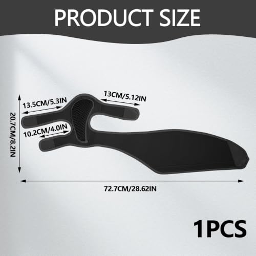 Adjustable Drop Foot Brace for Walking Provide Support(Black Left)