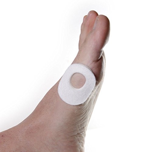 Dr. Jills 1/8" Oval Felt Callus Pads 20 Count (Pack of 1) - BeesActive Australia