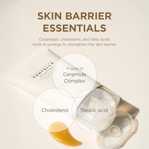 SKIN1004 Centella Soothing Cream, Face Moisturizer with Centella Asiatica, Korean Centella Moisturizer Cream for Soothing & Skin Barrier Support, Cica Gel Cream, Korean Skin Care, 2.53 fl.oz / 75ml Unscented