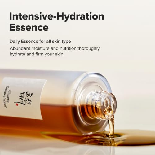 Beauty of Joseon Ginseng Essence Water Hydrating Face Toner for Dry, Dull Skin. Korean Moisturizing Skin Care for Men and Women 150ml, 5.07 fl.oz. 5 Fl Oz (Pack of 1)
