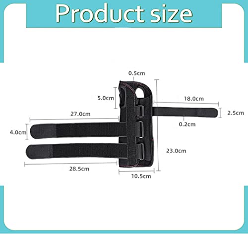 Carpal Tunnel Splint Brace, Adjustable Night Sleep Wrist Support Brace with Aluminum Bar, Hand Support Wrist Splint for Men Women Tendinitis Arthritis Joint Pain Relief, Fits Left and Right Hand