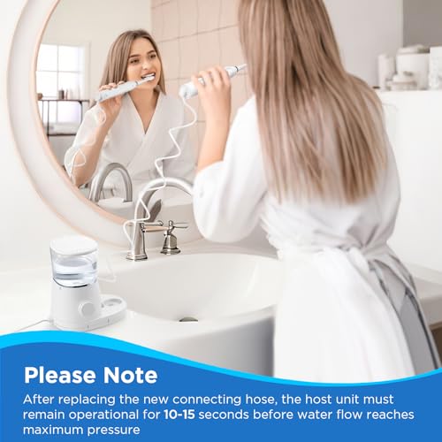 Replacemet Hose Fit for Waterpik Sonic-Fusion SF-01/02/03/04, Replacement Parts for Water pik Accessories, 2Pack 2 Pack