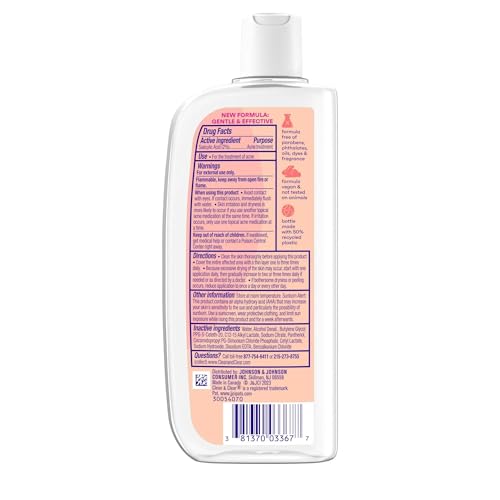 Clean & Clear Deep Cleaning Oil-Fighting Face Astringent, 8 oz, 2 pk