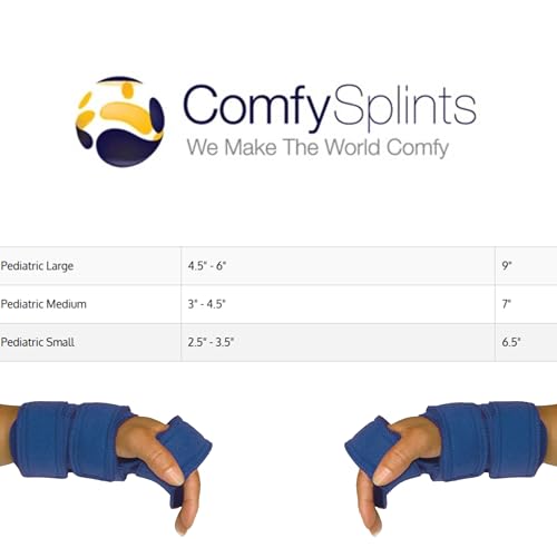 Comfyprene Hand Wrist, Pediatric Small, Light Blue, Neoprene