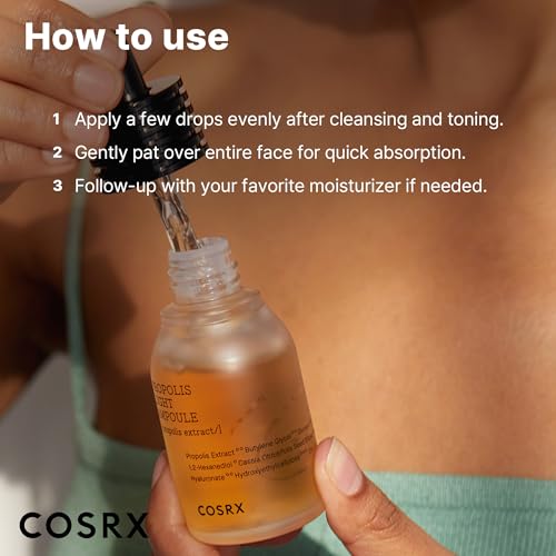 COSRX 73% Propolis Light Ampoule for Sensitive Skin, Fine Lines, 1.01fl.oz