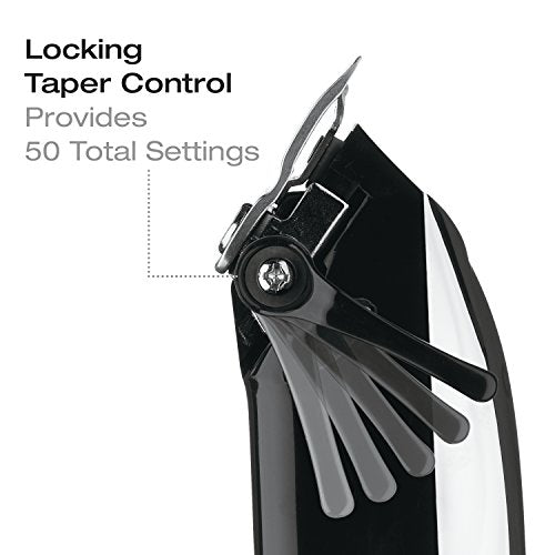 ConairMAN Hair Clippers for Men, 21-Piece Home Hair Cutting Kit Chrome